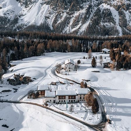 Hotel Chesa Pool Sils Maria Buitenkant foto